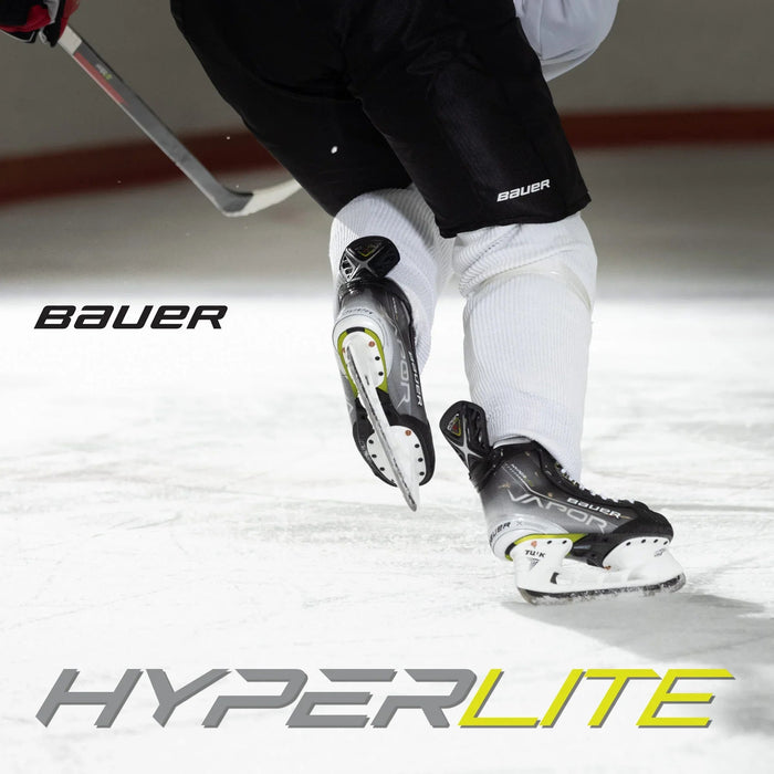 Bauer Hyperlite hockey skates in action on ice at The Hockey Shop