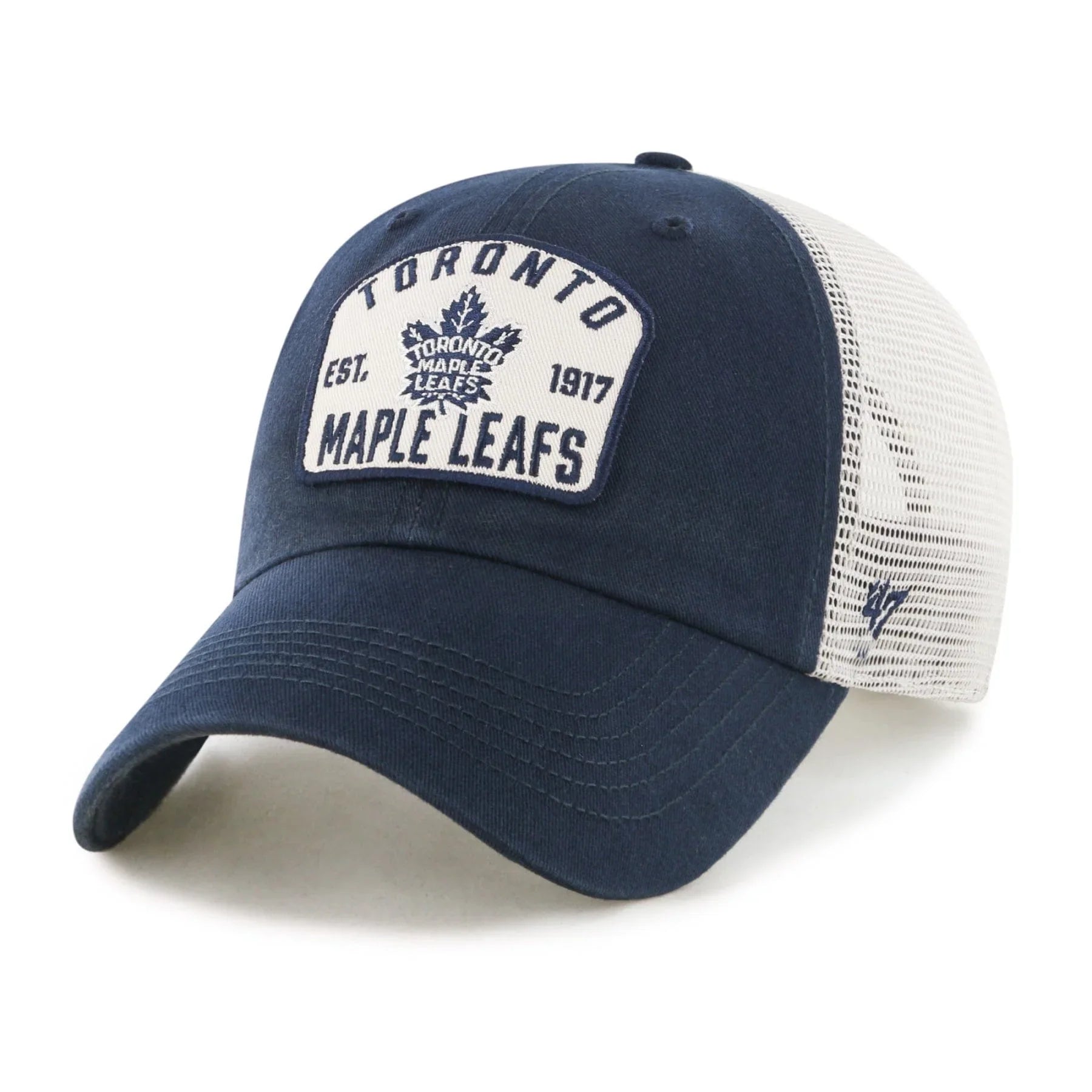 47 Brand NHL Clean Up McCall Snapback Hat Toronto Maple Leafs