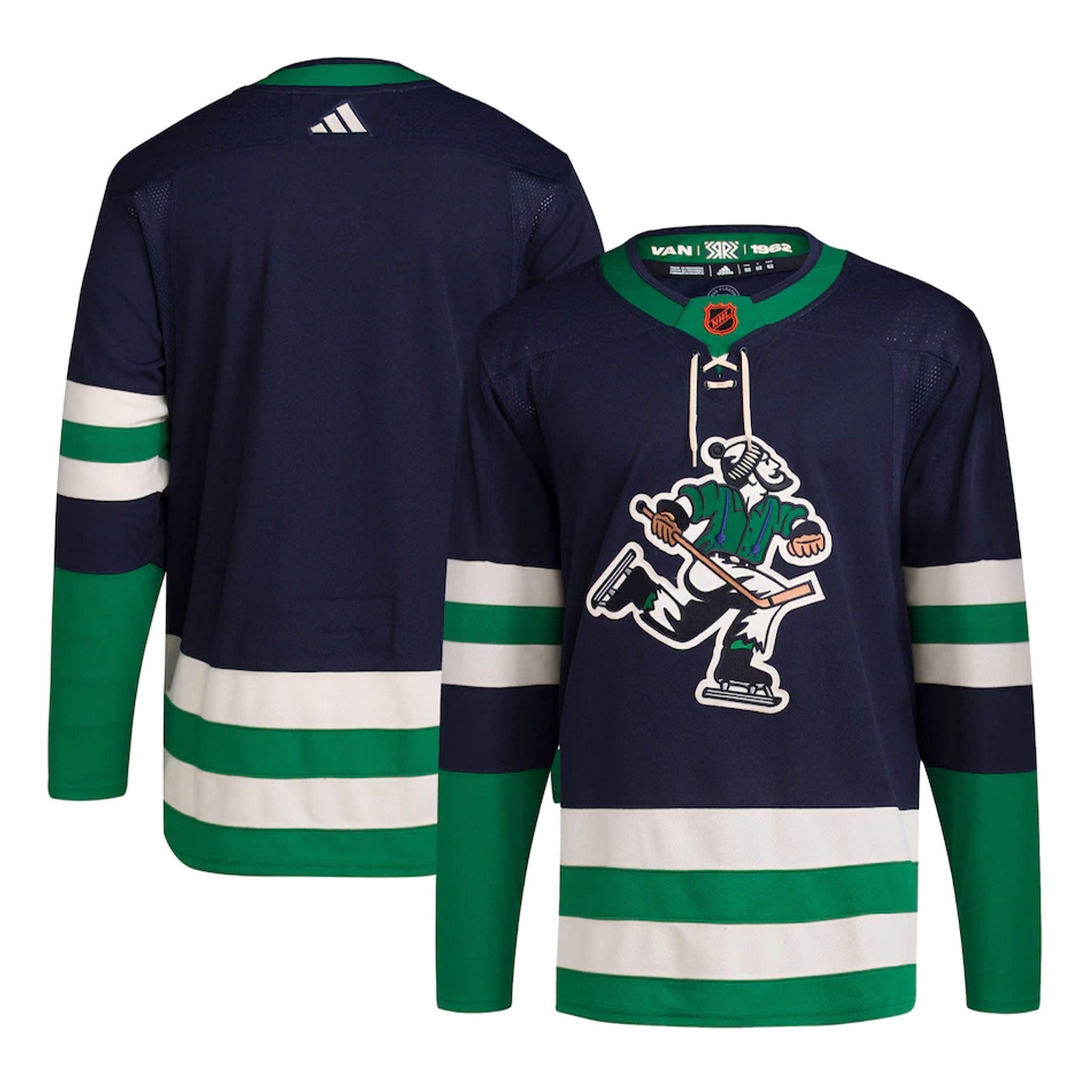 Vancouver Canucks Blue Practice Adidas Jersey