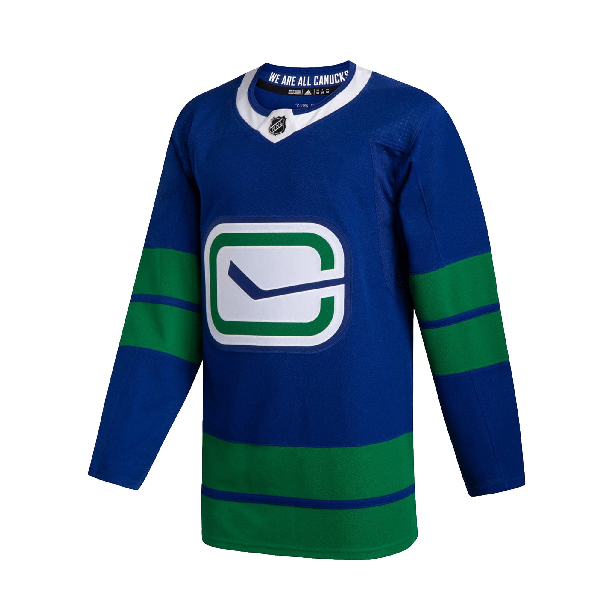 VANCOUVER CANUCKS size 60 = 3XL - Prime Green Adidas NHL Authentic Hockey  Jersey