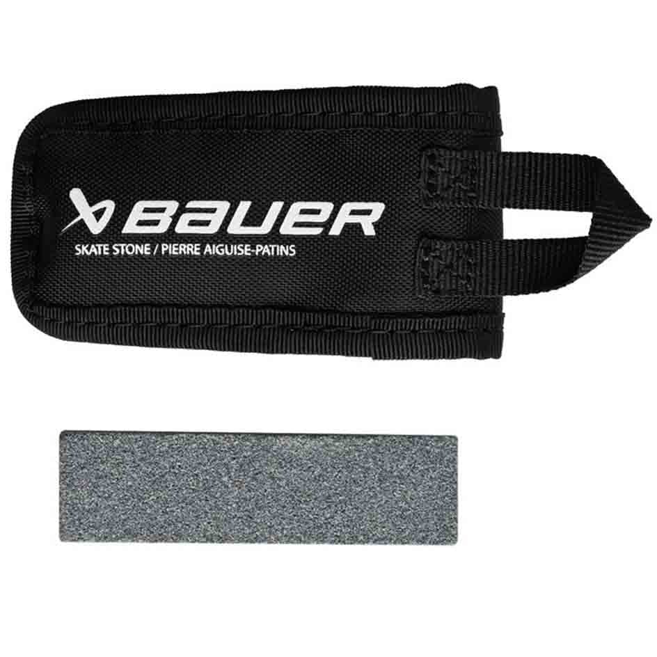 Bauer Skate Honing Stone With Pouch