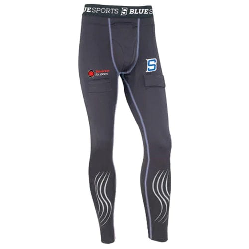 Blue Sports Junior Compression Jill Pants