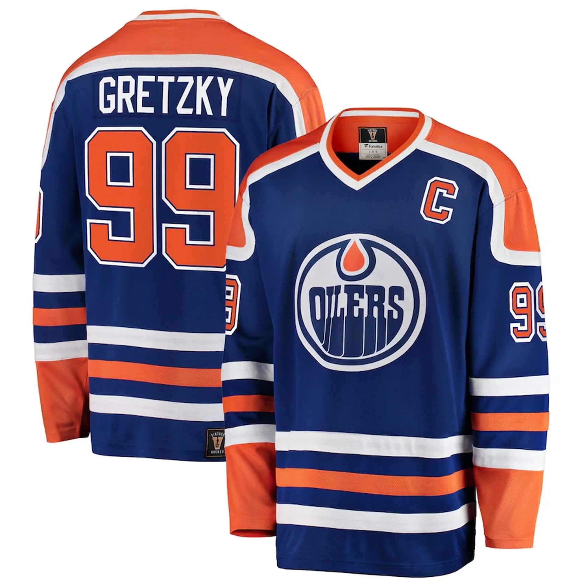 Fanatics Breakaway Senior Vintage Jersey Edmonton Oilers Wayne Gretz