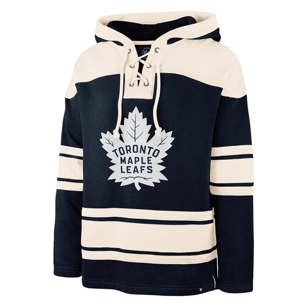 47 Brand NHL Lacer Fleece Mens Hoody Toronto Maple Leafs