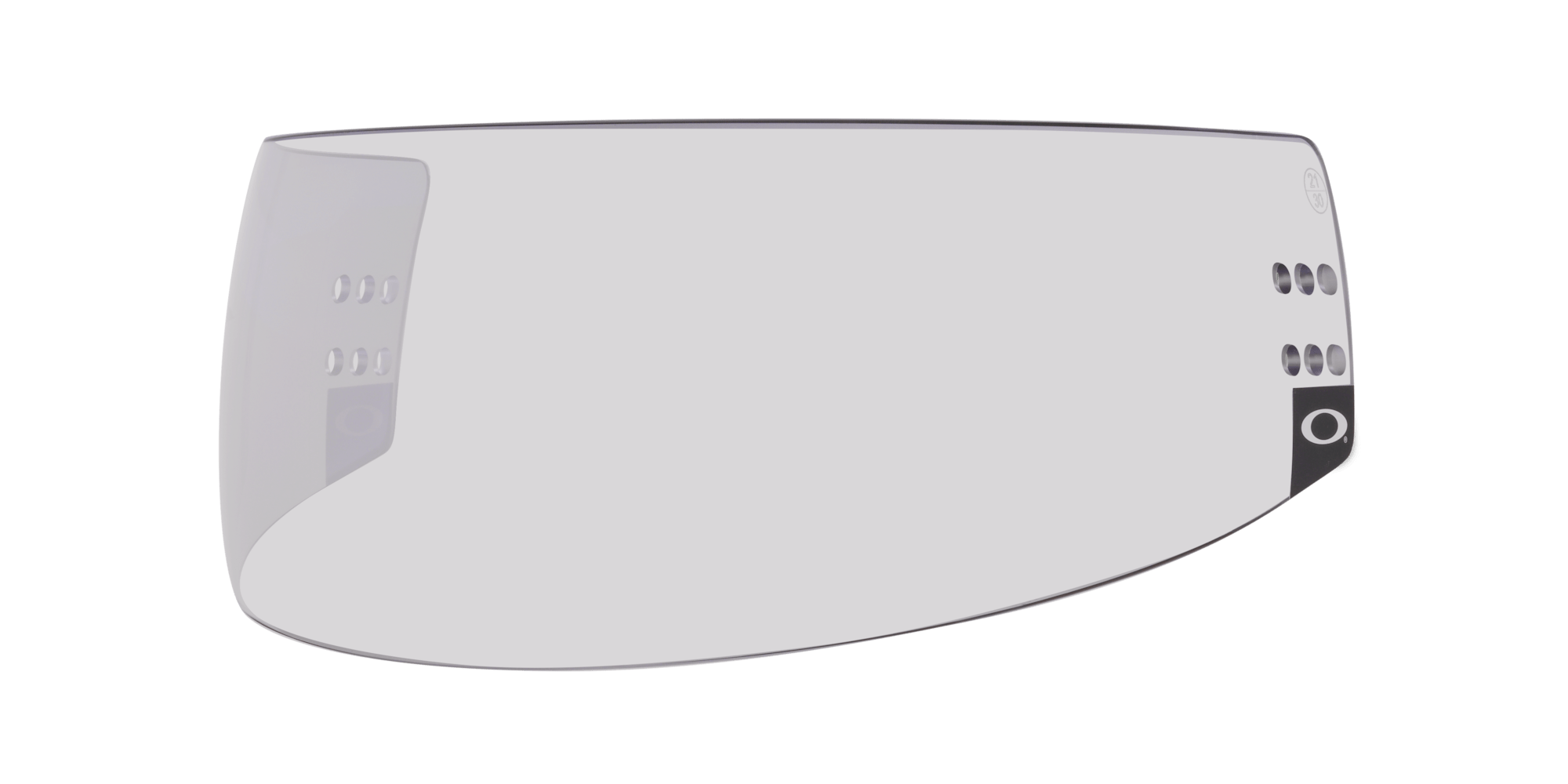 Oakley Certified Straight Hockey Visor Grey