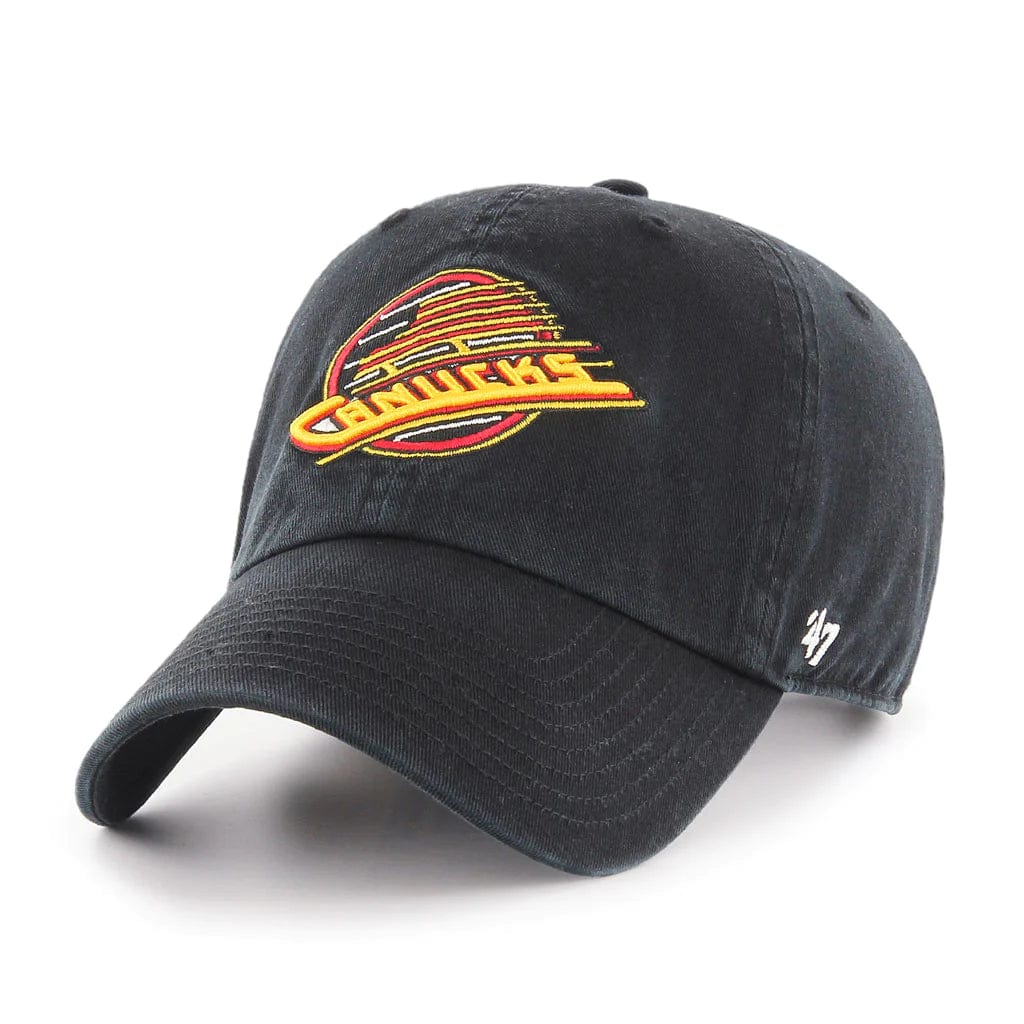 Vancouver Canucks Skate 47 Brand NHL Clean Up Adjustable Hat