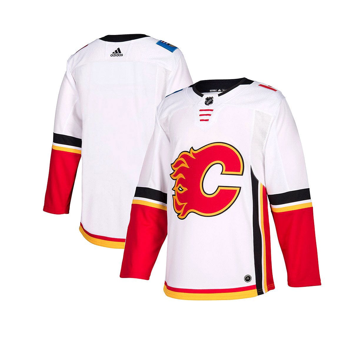 adidas Flames Away Authentic Pro Jersey - White