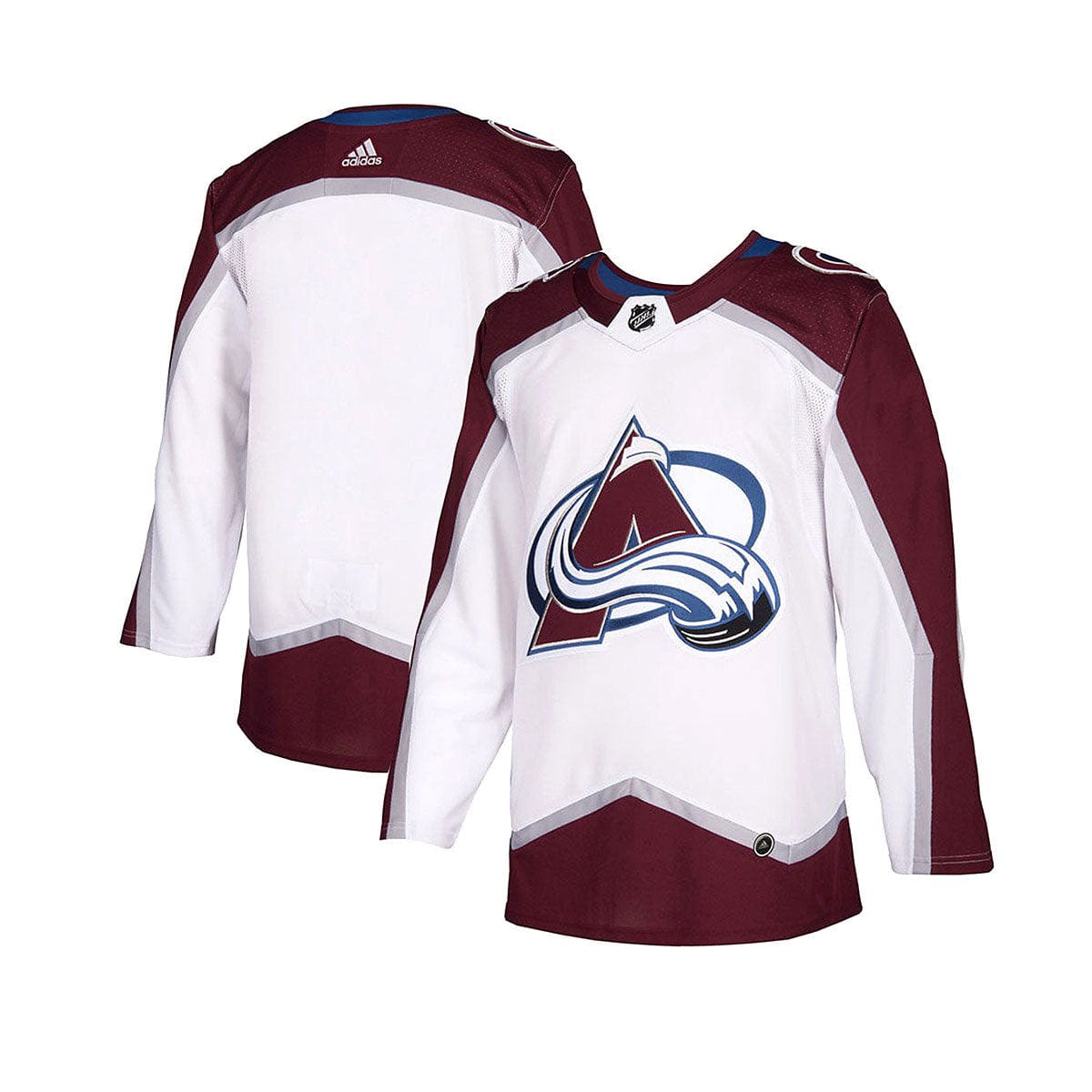 Men's adidas White Colorado Avalanche Away Authentic Pro Team Jersey