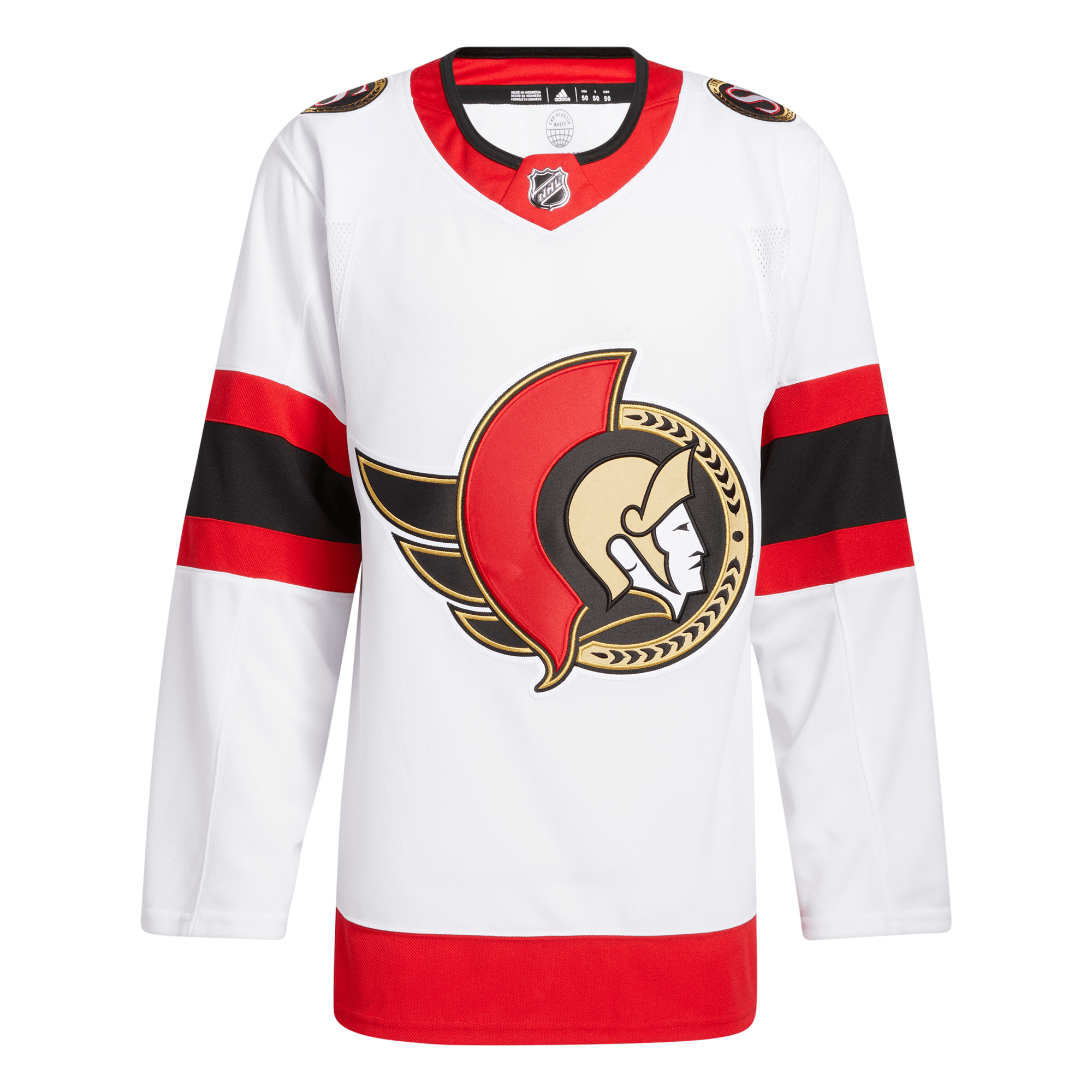 Florida Panthers Primegreen Authentic Adidas Road White Jersey