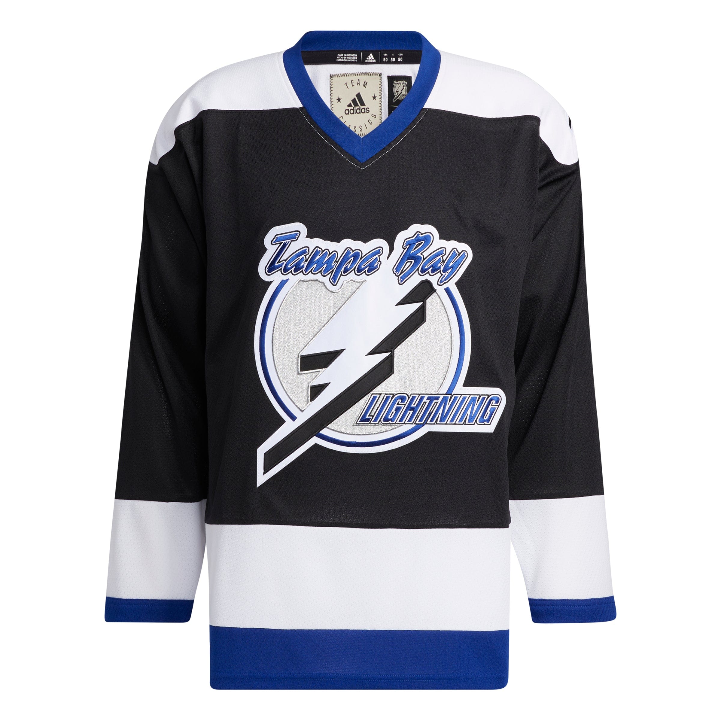 Tampa Bay Lightning sz 54 fits like a 56 Adidas TEAM CLASSICS NHL Hockey  Jersey