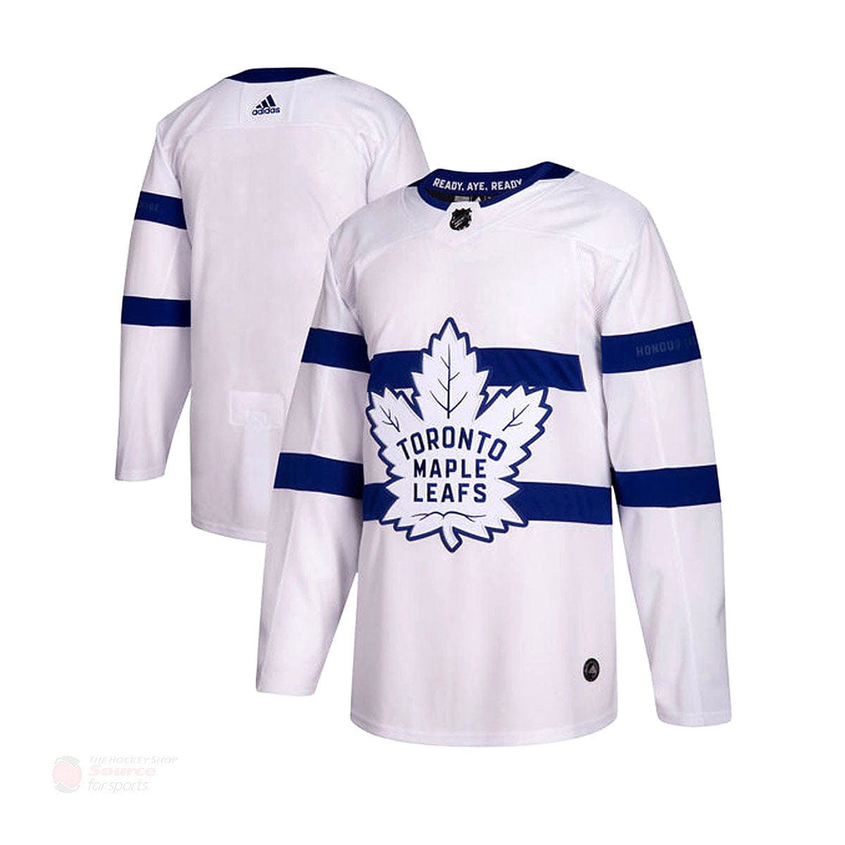 Customizable Toronto Maple Leafs Adidas Primegreen Authentic NHL Hockey Jersey