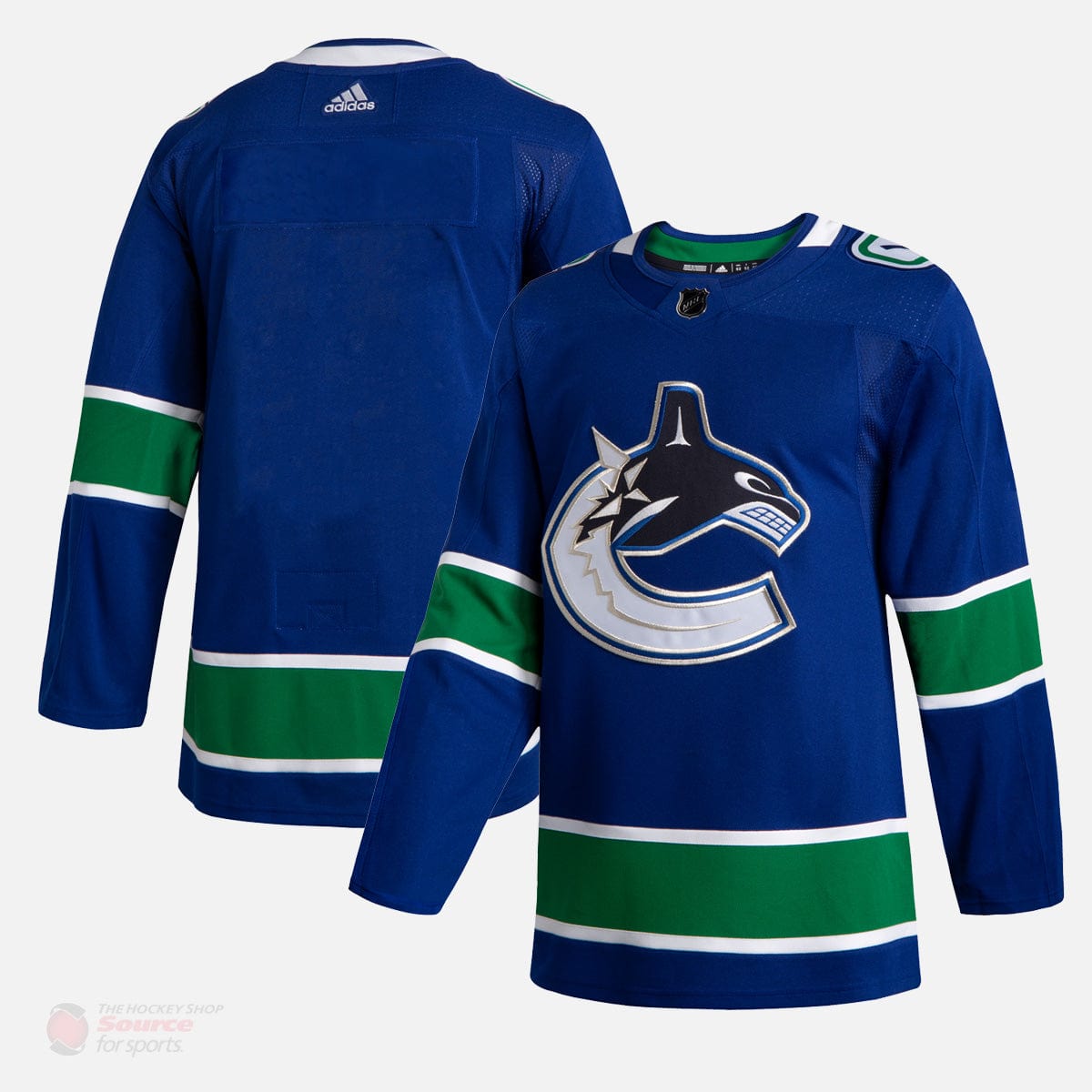 Vancouver Canucks Home Adidas Authentic Senior Jersey