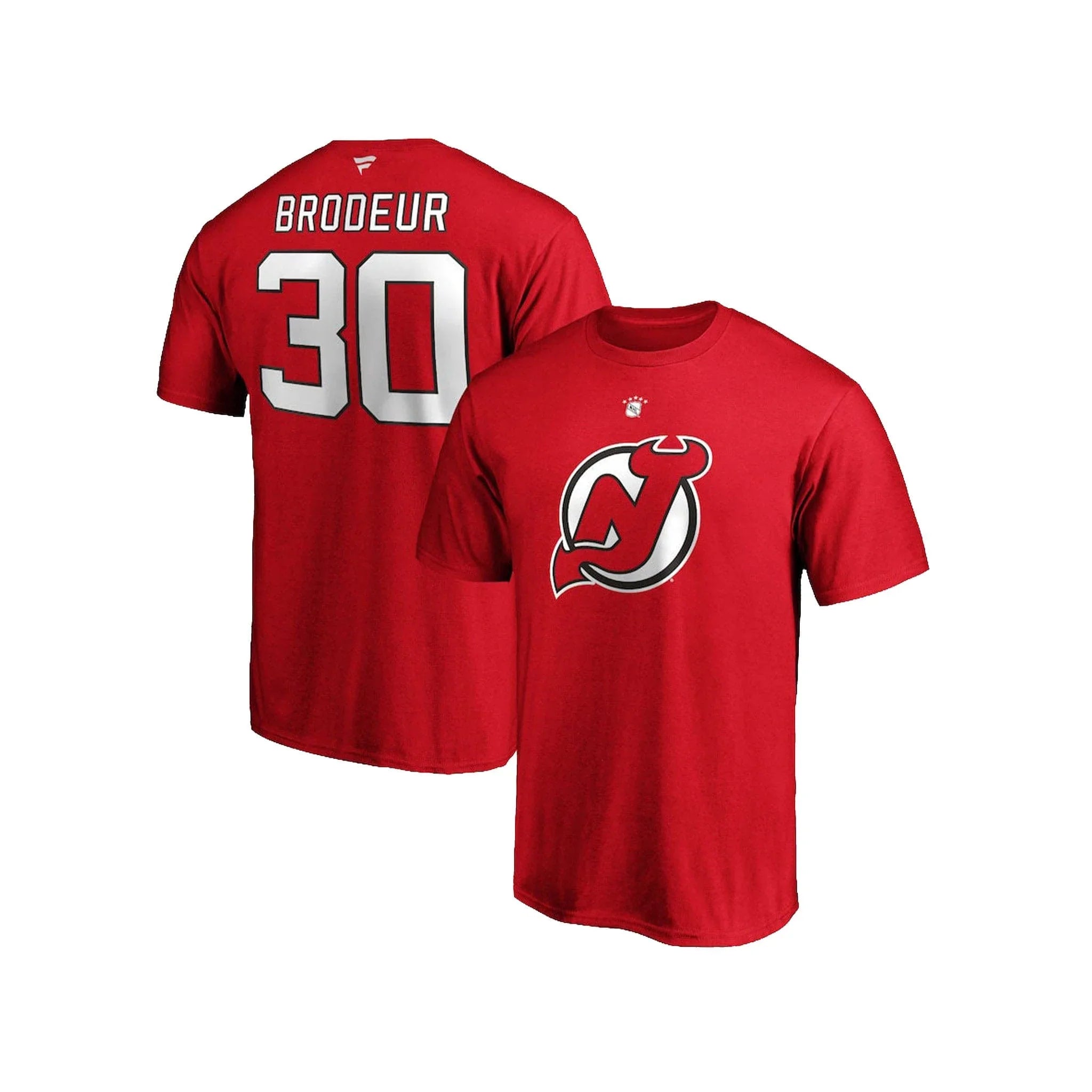New Jersey Devils Fanatics Retired N&N Mens Shirt Martin Brodeur