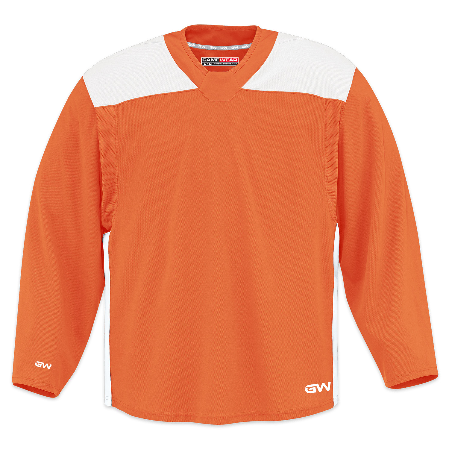 GameWear GW6500 ProLite Series Senior Hockey Practice Jersey Orange