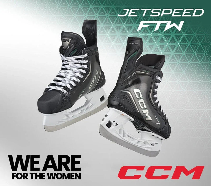 promotional image of the FTW skate with a "We Are For the Women" caption