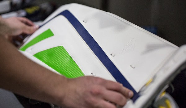 How to apply Padskinz to your leg pads