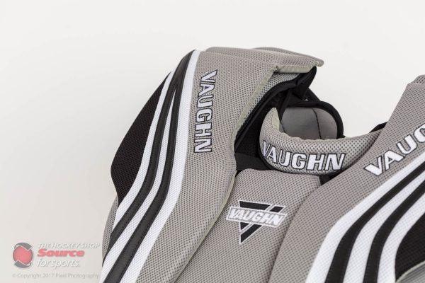 Vaughn Ventus chest protector hockey gear in grey and black, TheHockeyShop.com product photo