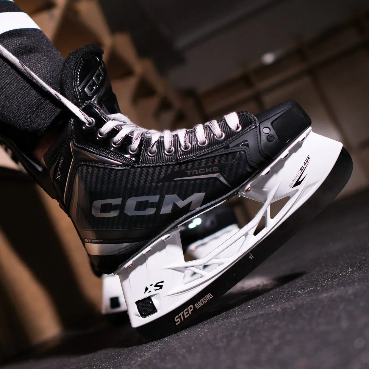 close-up of tthe side of the XF Pro skate