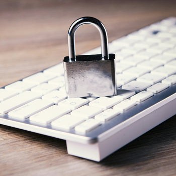 a lock on a keyboard