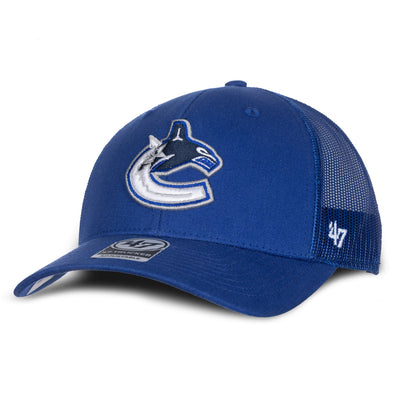 47 Brand NHL Adjustable Trucker Cap - Vancouver Canucks - TheHockeyShop.com