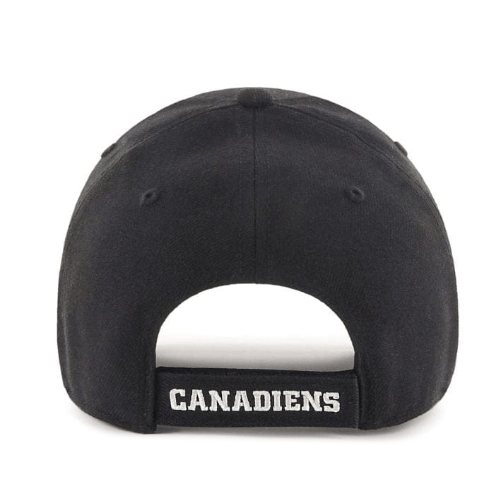 47 Brand Hats 47 Brand NHL Basic MVP Adjustable Hat - Montreal Canadiens OSFM / Black / White - TheHockeyShop