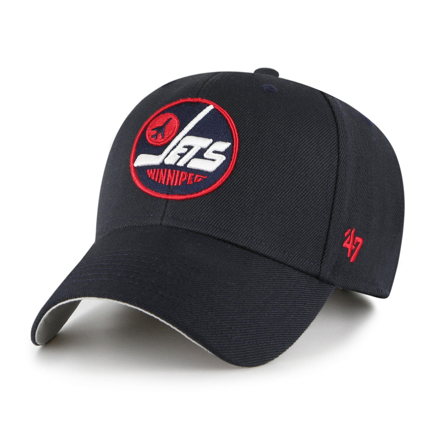 47 Brand NHL Basic MVP Adjustable Hat - Winnipeg Jets Heritage - TheHockeyShop.com