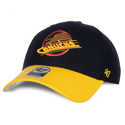 47 Brand NHL Basic MVP Two Tone Adjustable Hat - Vancouver Canucks Third Skate - TheHockeyShop.com