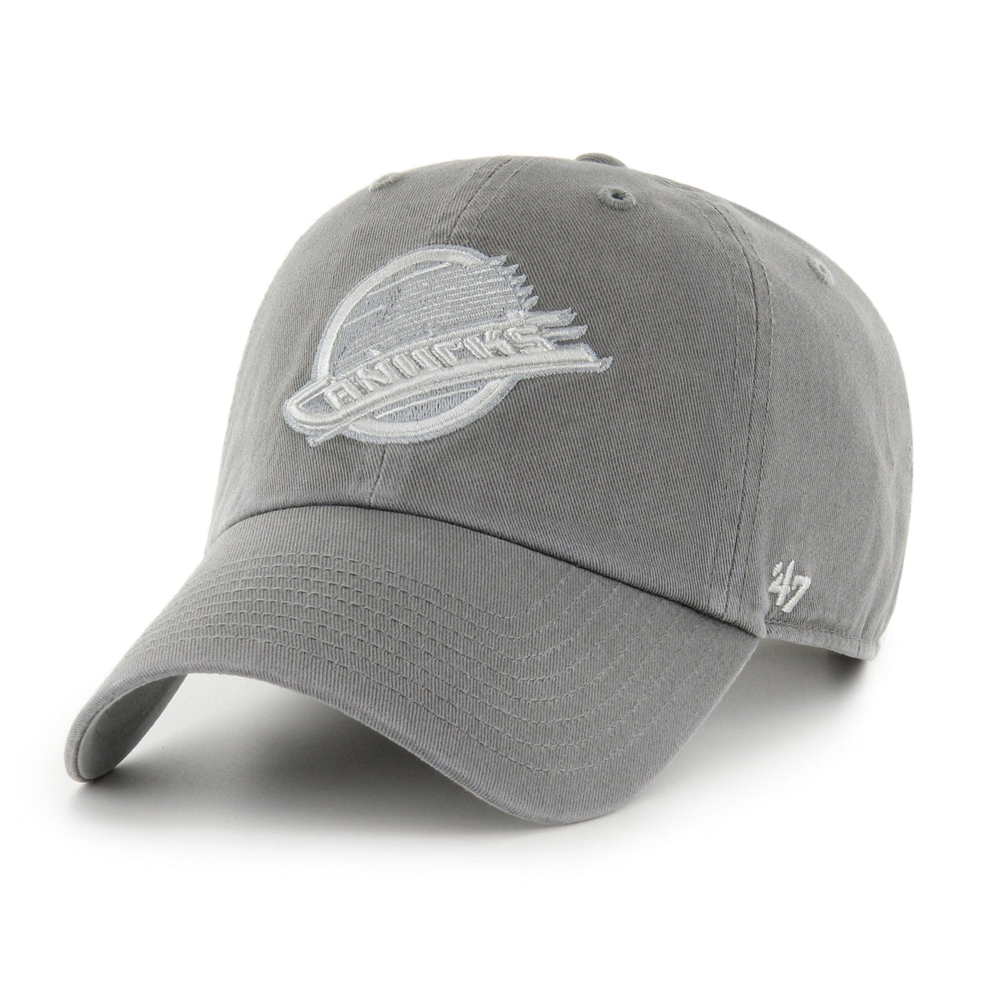 47 Brand NHL Cement Clean Up Ballpark Hat - Vancouver Canucks - TheHockeyShop.com