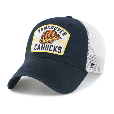 47 Brand NHL Clean Up McCall Snapback Hat - Vancouver Canucks Third Skate - TheHockeyShop.com