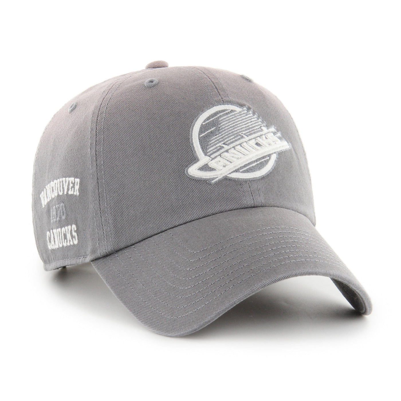 47 Brand NHL Clean Up Truro Adjustable Hat - Vancouver Canucks Third - TheHockeyShop.com