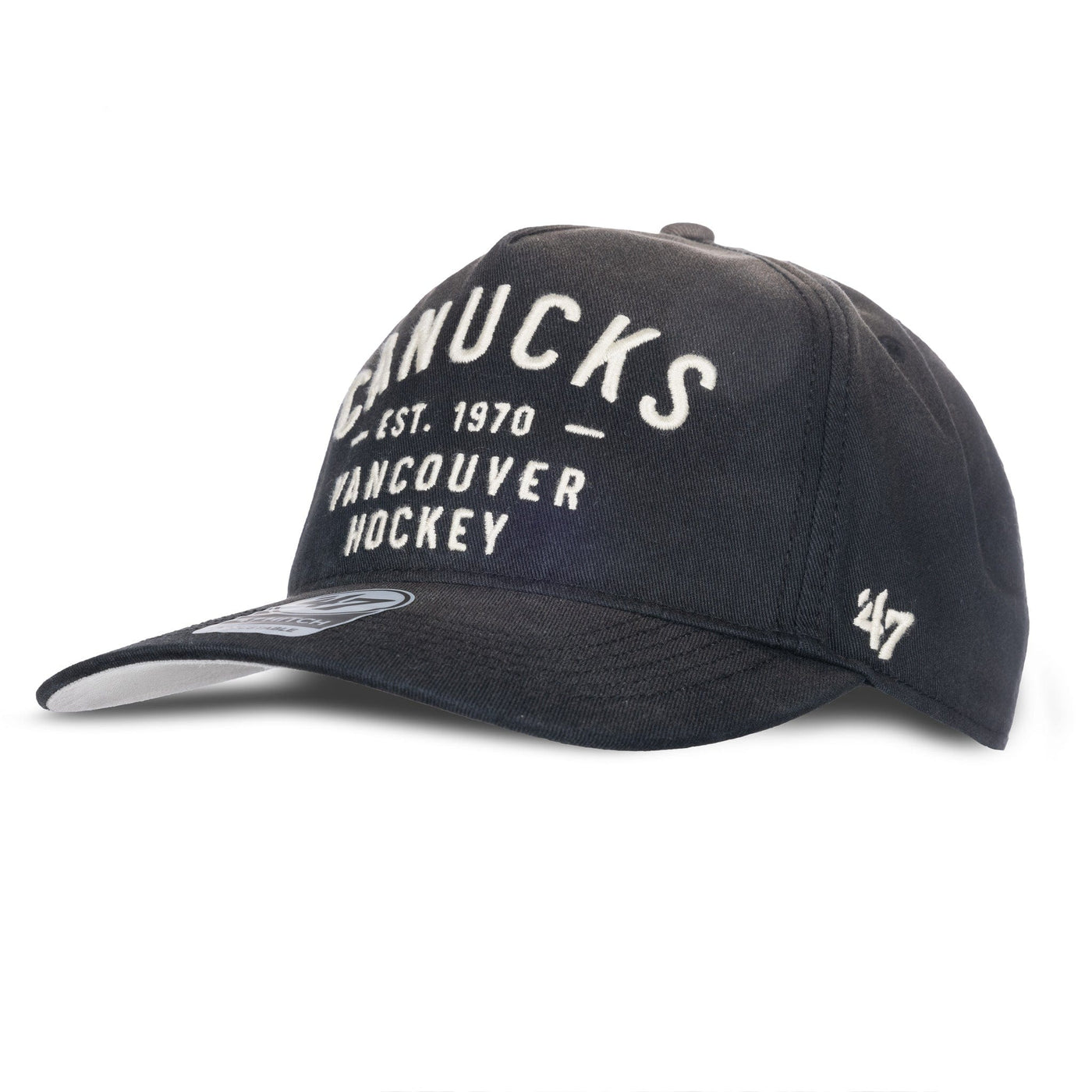 47 Brand NHL Dusted Laramie Hitch Adjustable Hat - Vancouver Canucks Skate - TheHockeyShop.com
