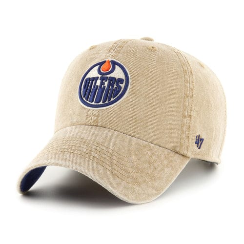 47 Brand NHL Earldor Clean Up  Adjustable Hat - Edmonton Oilers - TheHockeyShop.com
