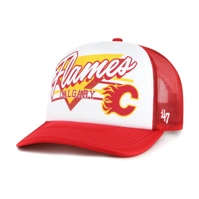 47 Brand NHL Hang Out Trucker Hat - Calgary Flames - TheHockeyShop.com