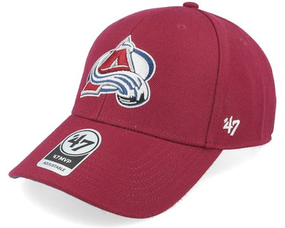 47 Brand NHL MVP Sure Shot Adjustable Hat - Colorado Avalanche - TheHockeyShop.com