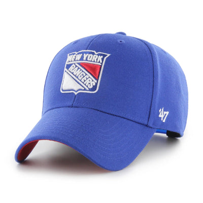 47 Brand NHL MVP Sure Shot Adjustable Hat - New York Rangers - TheHockeyShop.com