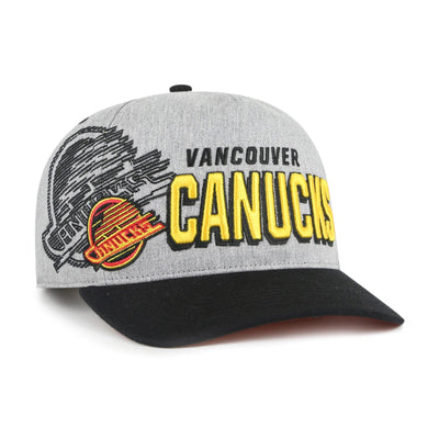 47 Brand NHL Overshadow Hitch Adjustable Hat - Vancouver Canucks Skate - TheHockeyShop.com