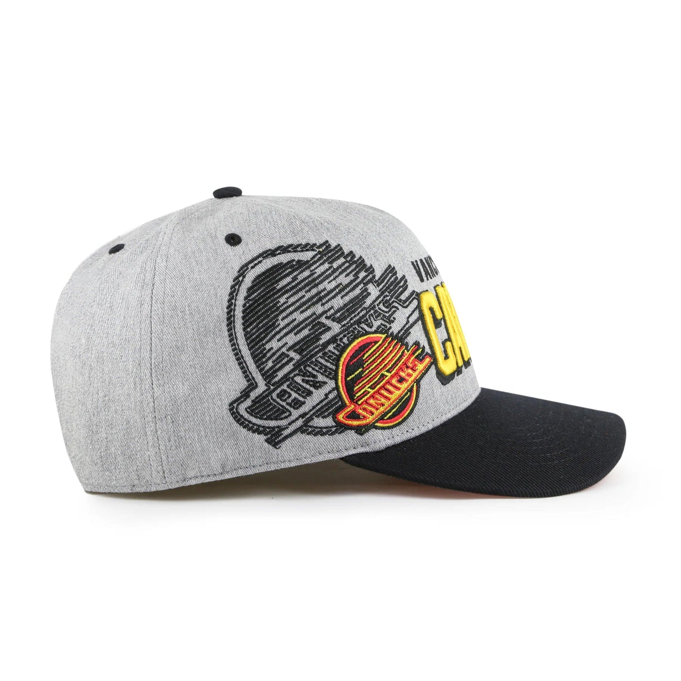 47 Brand NHL Overshadow Hitch Adjustable Hat - Vancouver Canucks Skate - TheHockeyShop.com