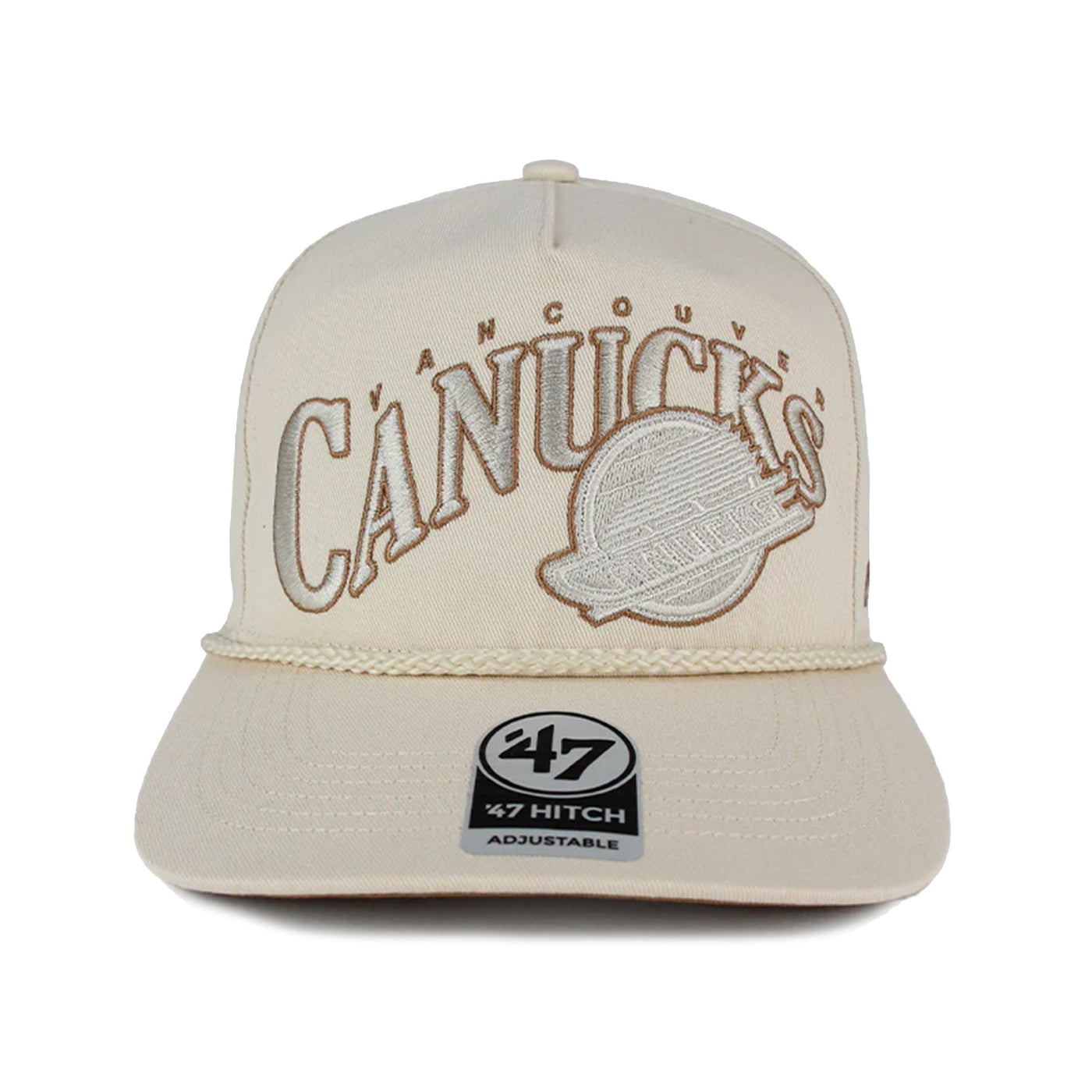 47 Brand NHL Wave Rope Hitch Adjustable Hat - Vancouver Canucks Skate - TheHockeyShop.com