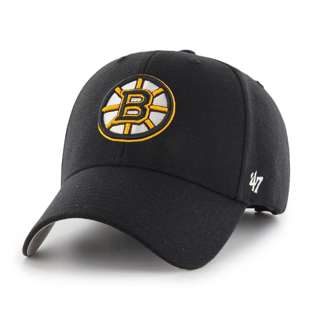 Boston Bruins Alternate 47 Brand NHL Basic MVP Adjustable Hat - The Hockey Shop Source For Sports