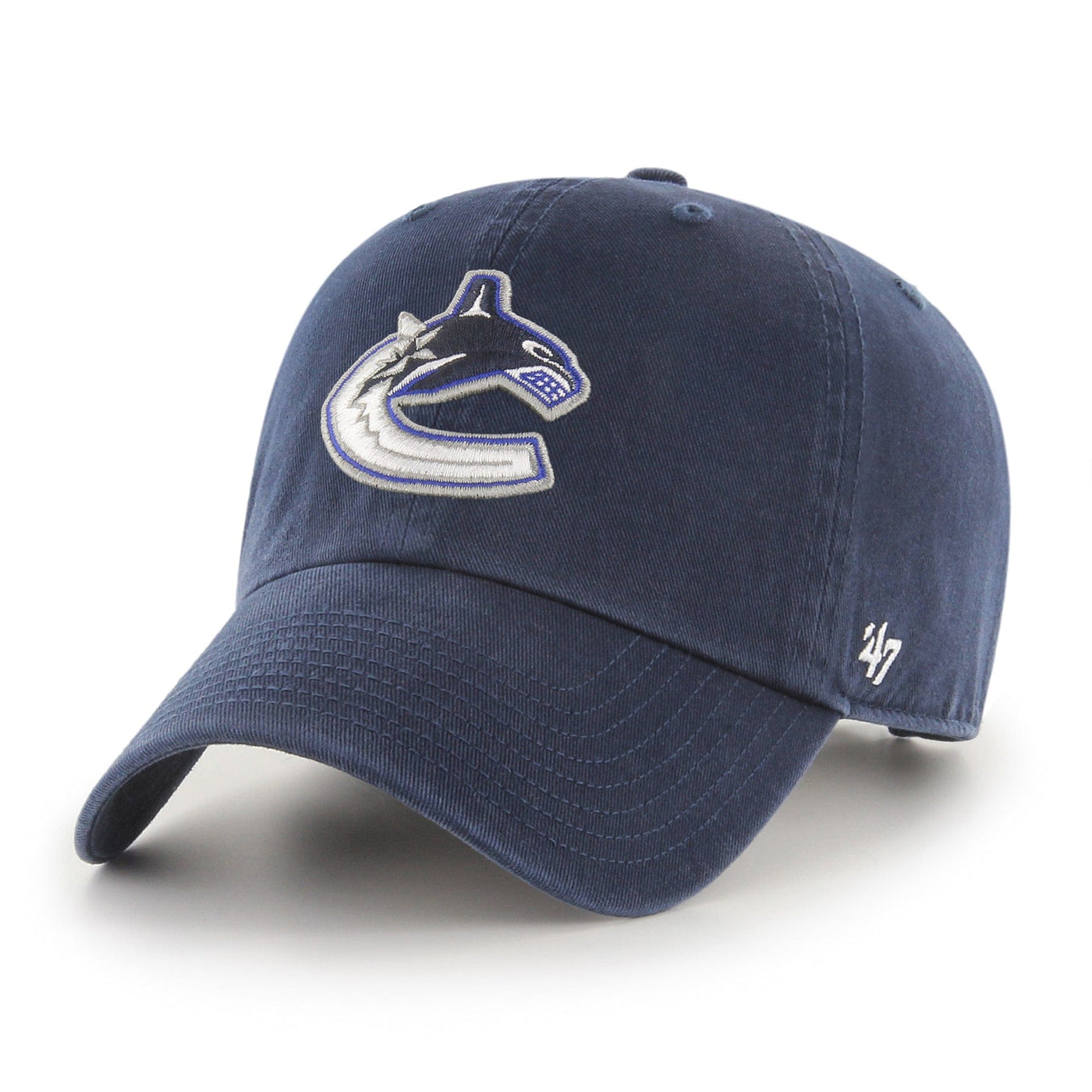 Vancouver Canucks - 47 Brand NHL Alternate Clean Up Adjustable Hat - TheHockeyShop.com