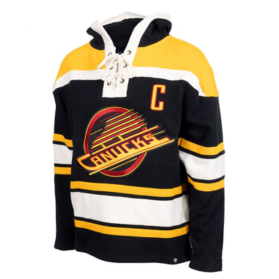 47 Brand NHLPA Lacer Fleece Mens Hoody - Vancouver Canucks Quinn Hughes - TheHockeyShop.com