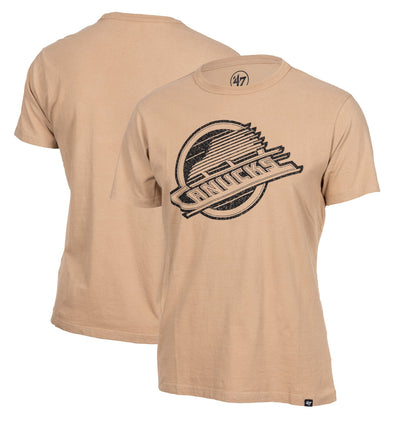 47 Brand Dusted Imprint River Tee Shirt - Vancouver Canucks Skate Third - TheHockeyShop.com