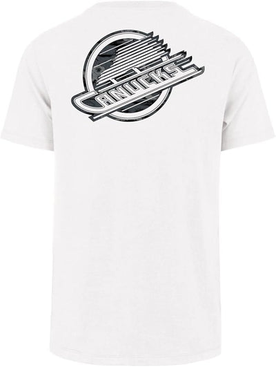 47 Brand NHL Fiji Backer Franklin Tee Shirt - Vancouver Canucks Skate Third - TheHockeyShop.com