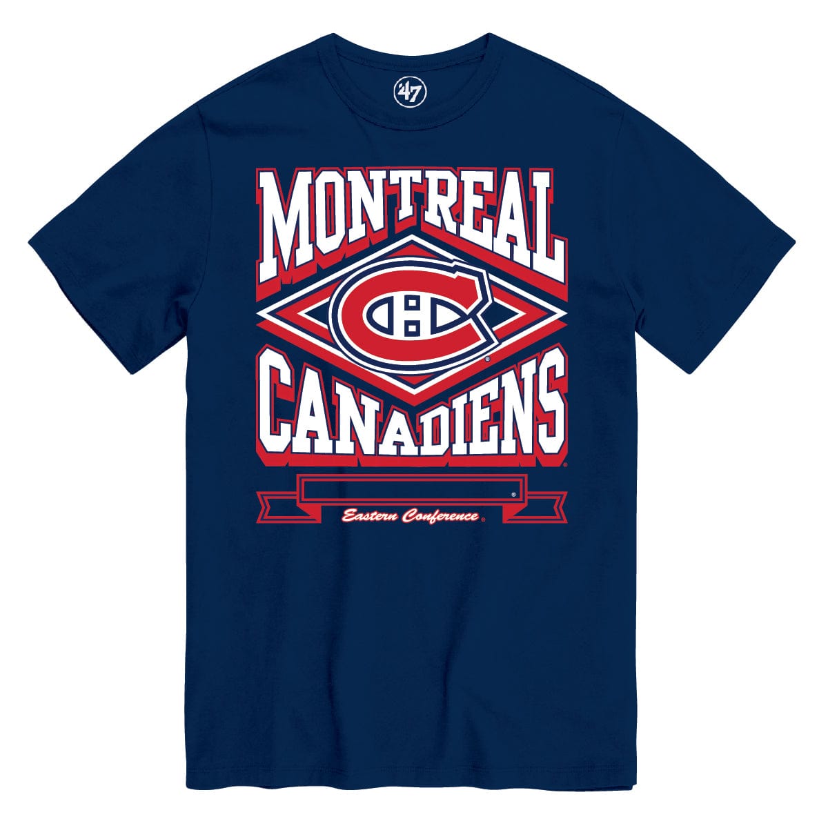 47 Brand NHL Heater Tee Shirt - Montreal Canadiens - TheHockeyShop.com