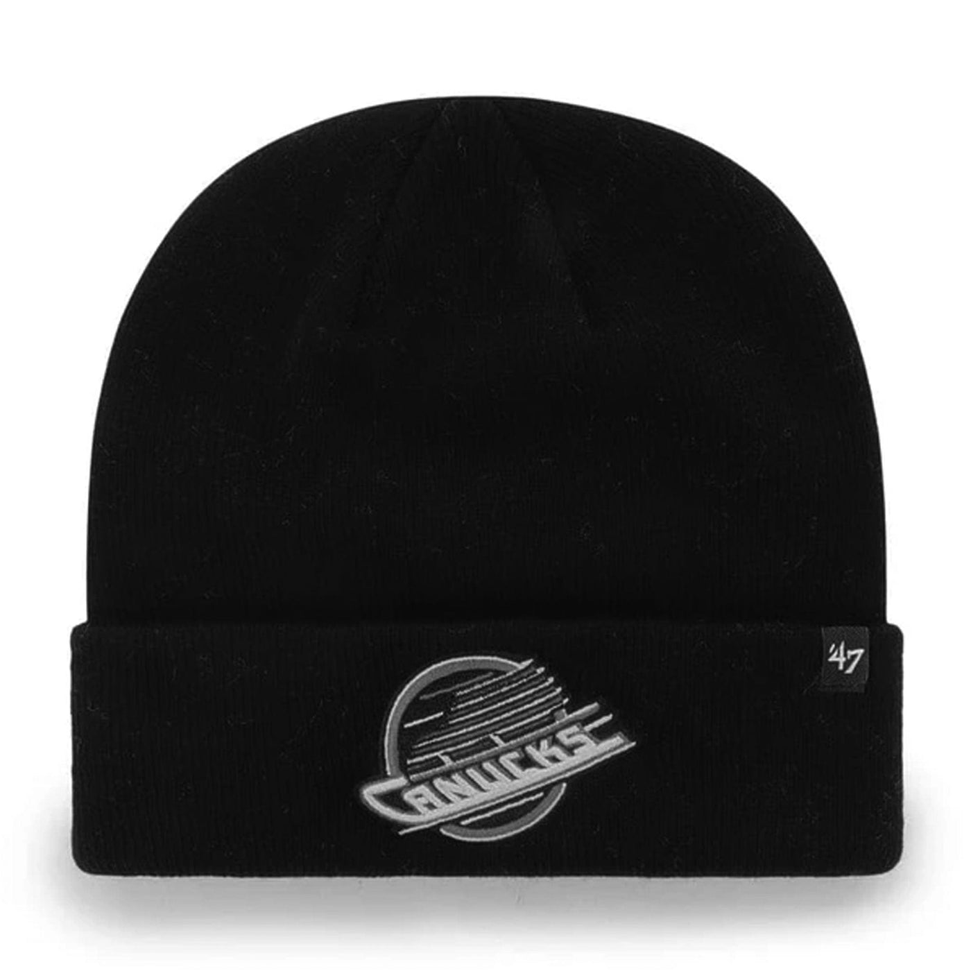 47 Brand NHL Attitude Raised Cuff Knit Toque - Vancouver Canucks Skate - TheHockeyShop.com