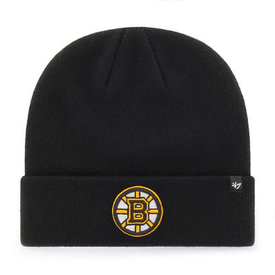 47 Brand NHL Raised Cuff Knit Toque - Boston Bruins - TheHockeyShop.com