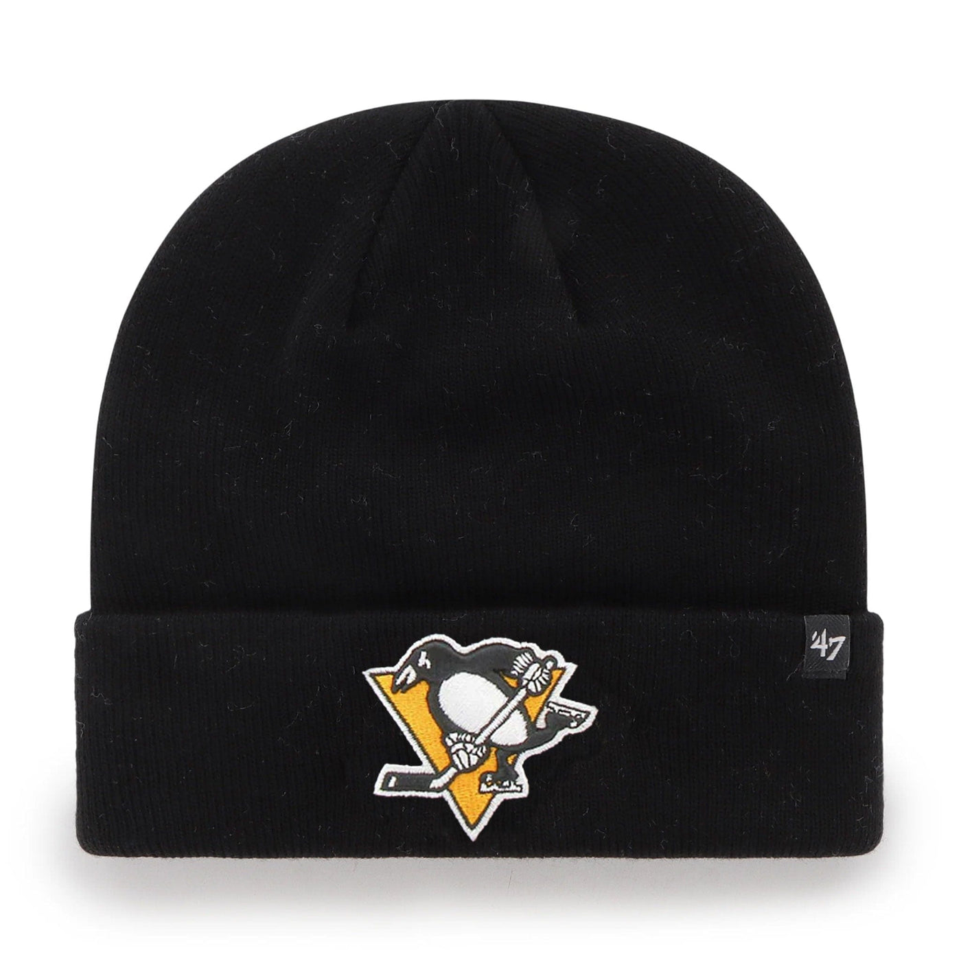 47 Brand NHL Raised Cuff Knit Toque - Pittsburgh Penguins - TheHockeyShop.com