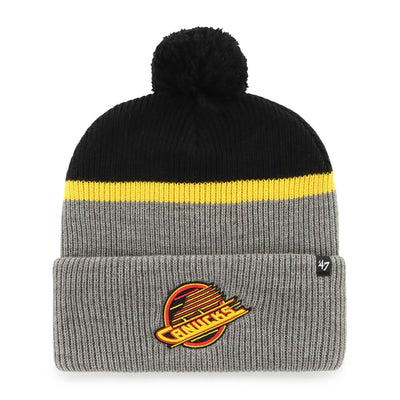 47 Brand NHL Split Shadow Cuff Knit Toque - Vancouver Canucks Skate - TheHockeyShop.com