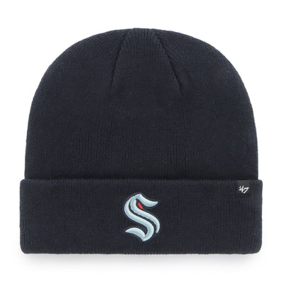 Seattle Kraken 47 Brand NHL Raised Cuff Knit Toque - TheHockeyShop.com