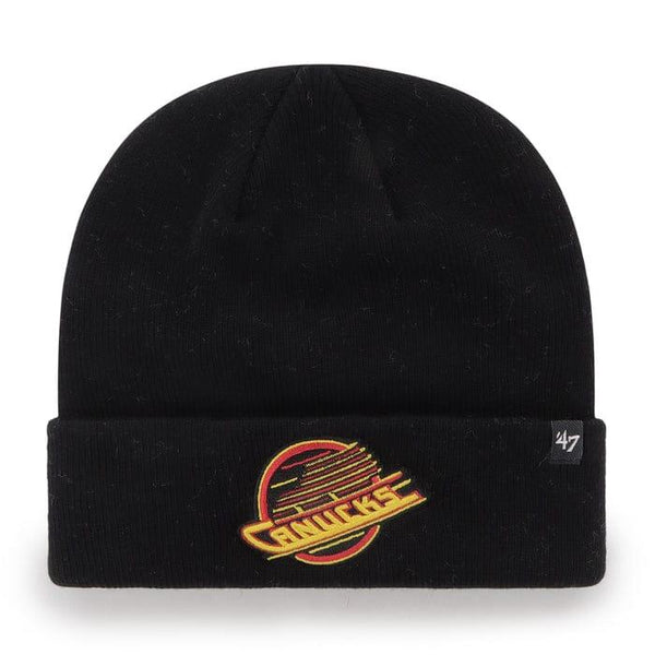 Vancouver Canucks 47 Brand NHL Skate Raised Cuff Knit Toque